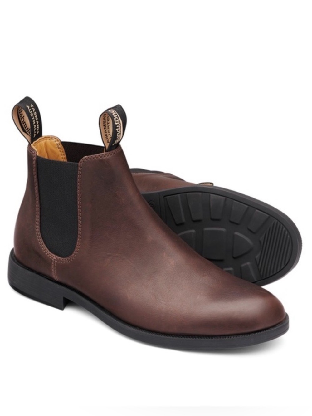 Blundstone Size 9.5 #1900 Dress Boots - Chestnut Brown Leather